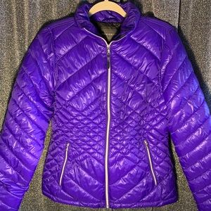 Purple Puffer Jacket